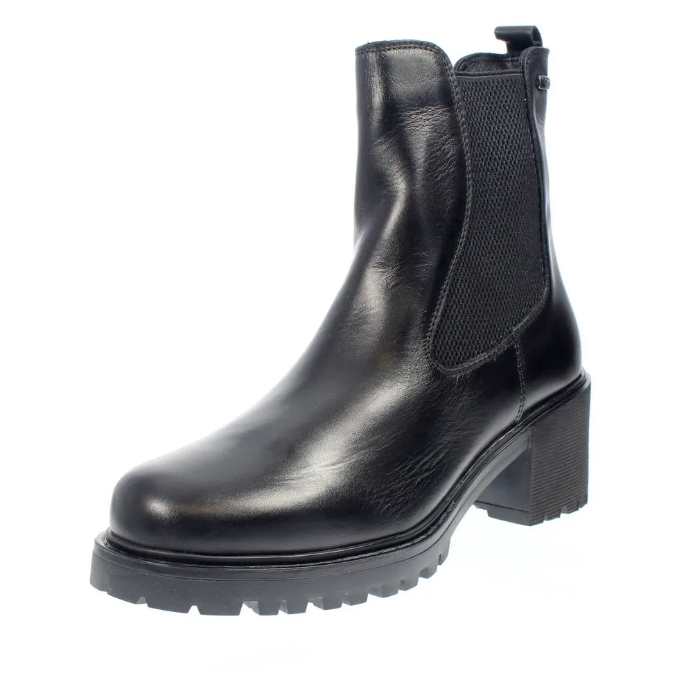 Chelsea Boots carrarmato in Pelle