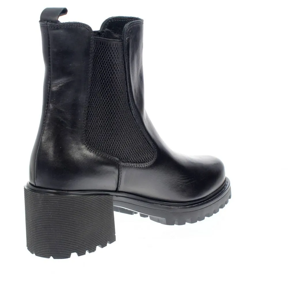 Chelsea Boots carrarmato in Pelle