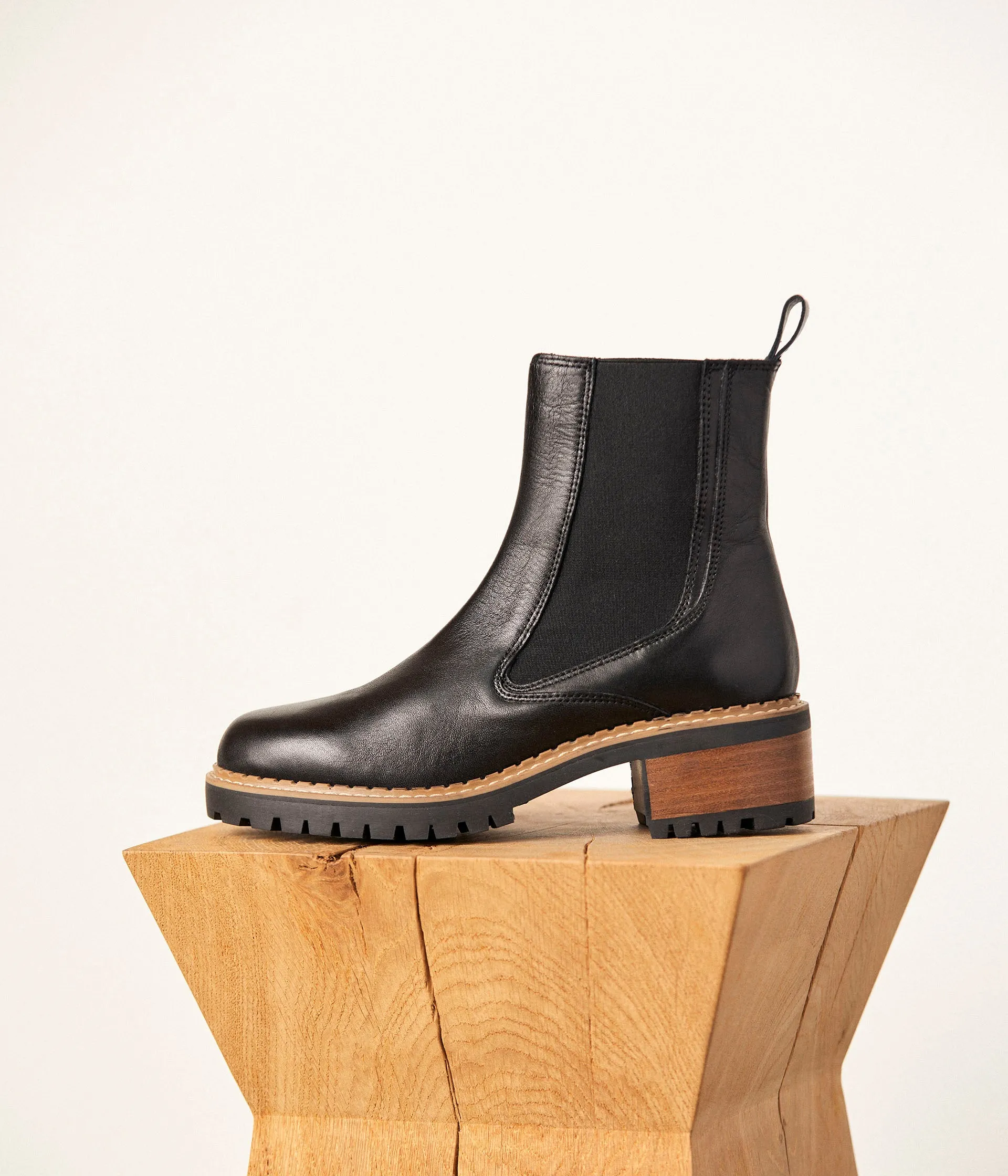 Chelsea boots crantées Deva