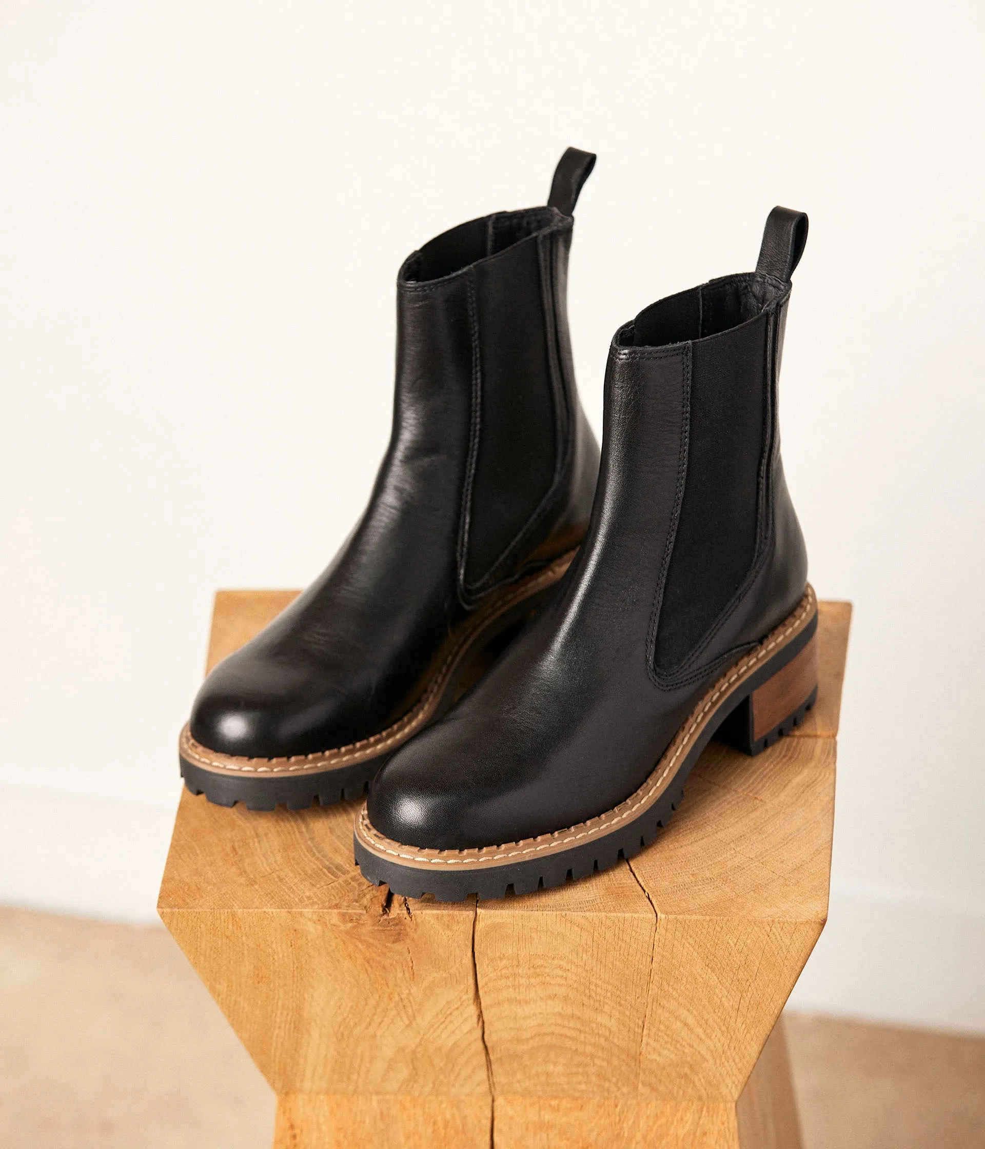 Chelsea boots crantées Deva