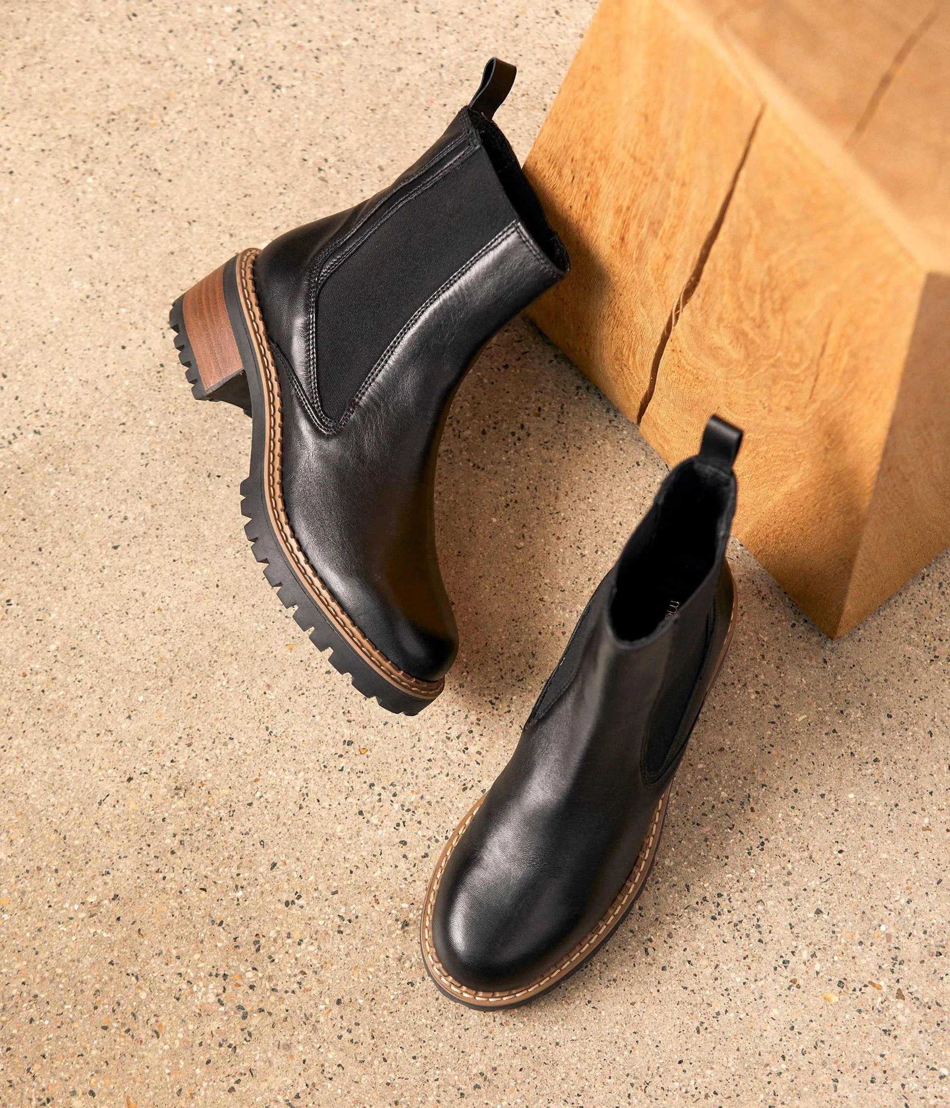 Chelsea boots crantées Deva