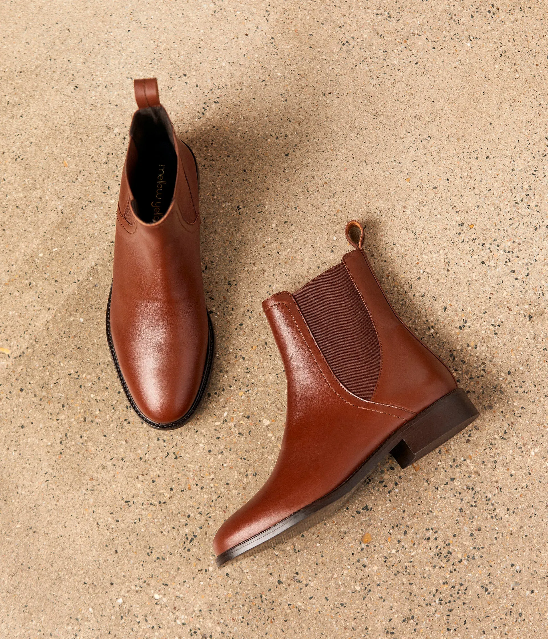 Chelsea boots marron Artemis