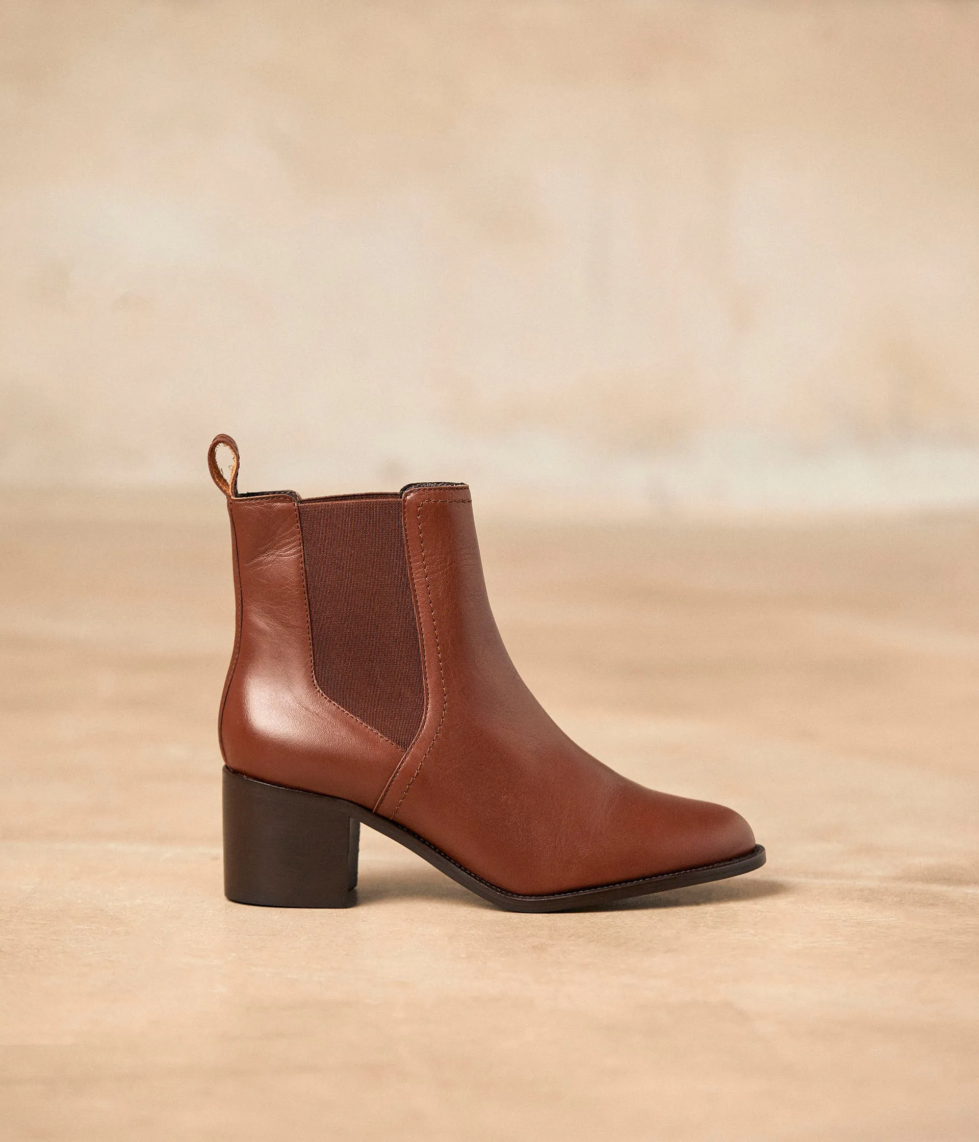 Chelsea boots marron Célina