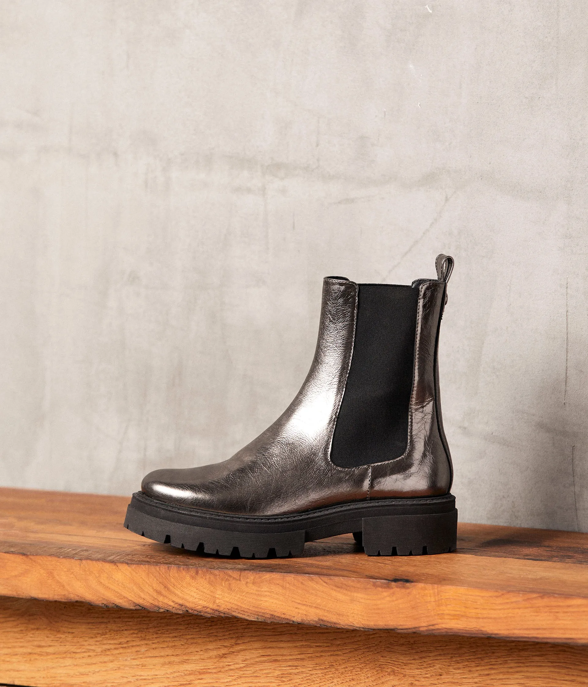 Chelsea boots métallisés Adema