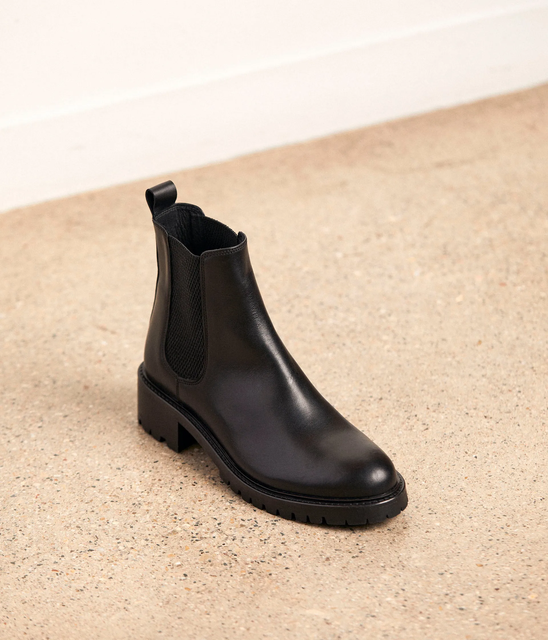 Chelsea boots noires Adolie