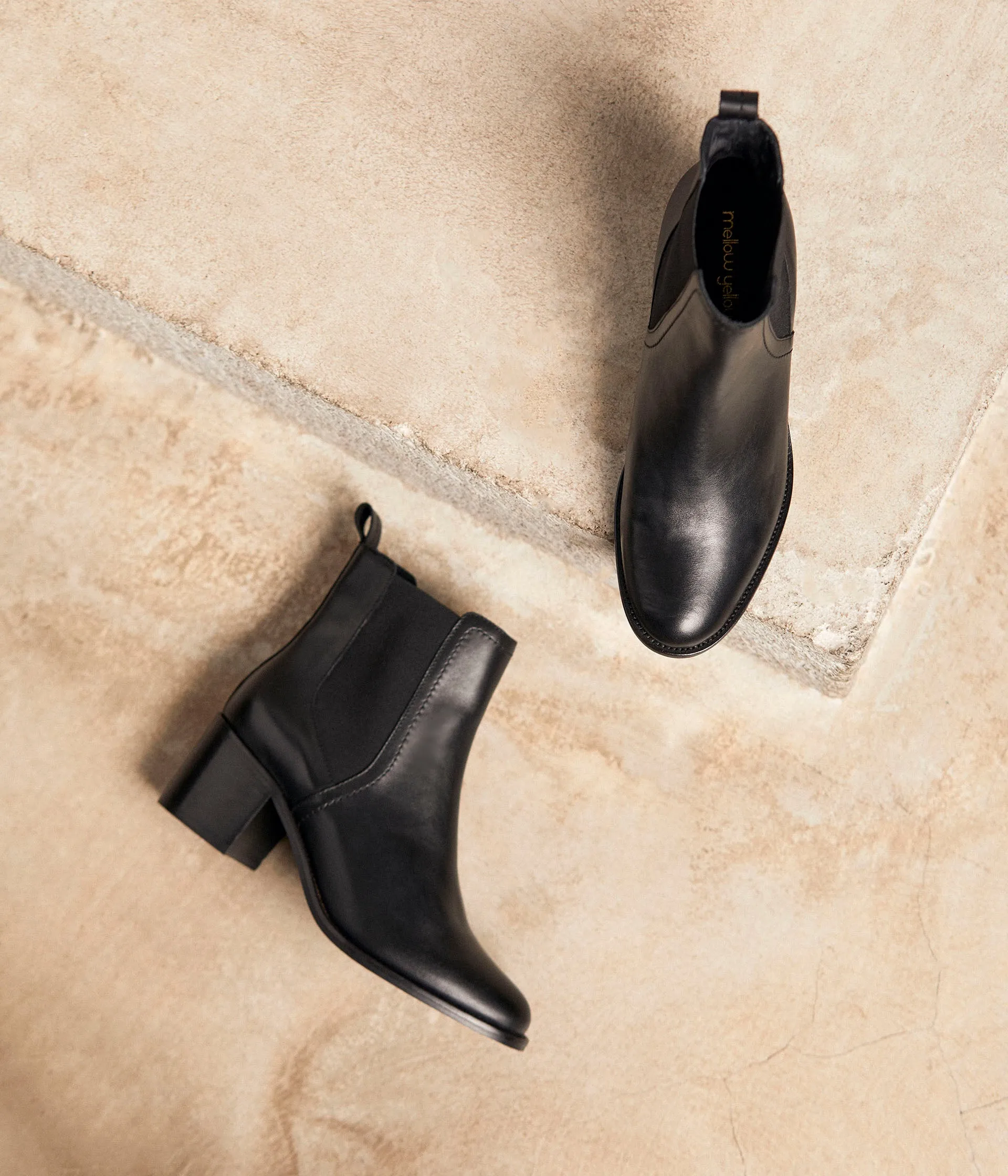 Chelsea boots noires Célina