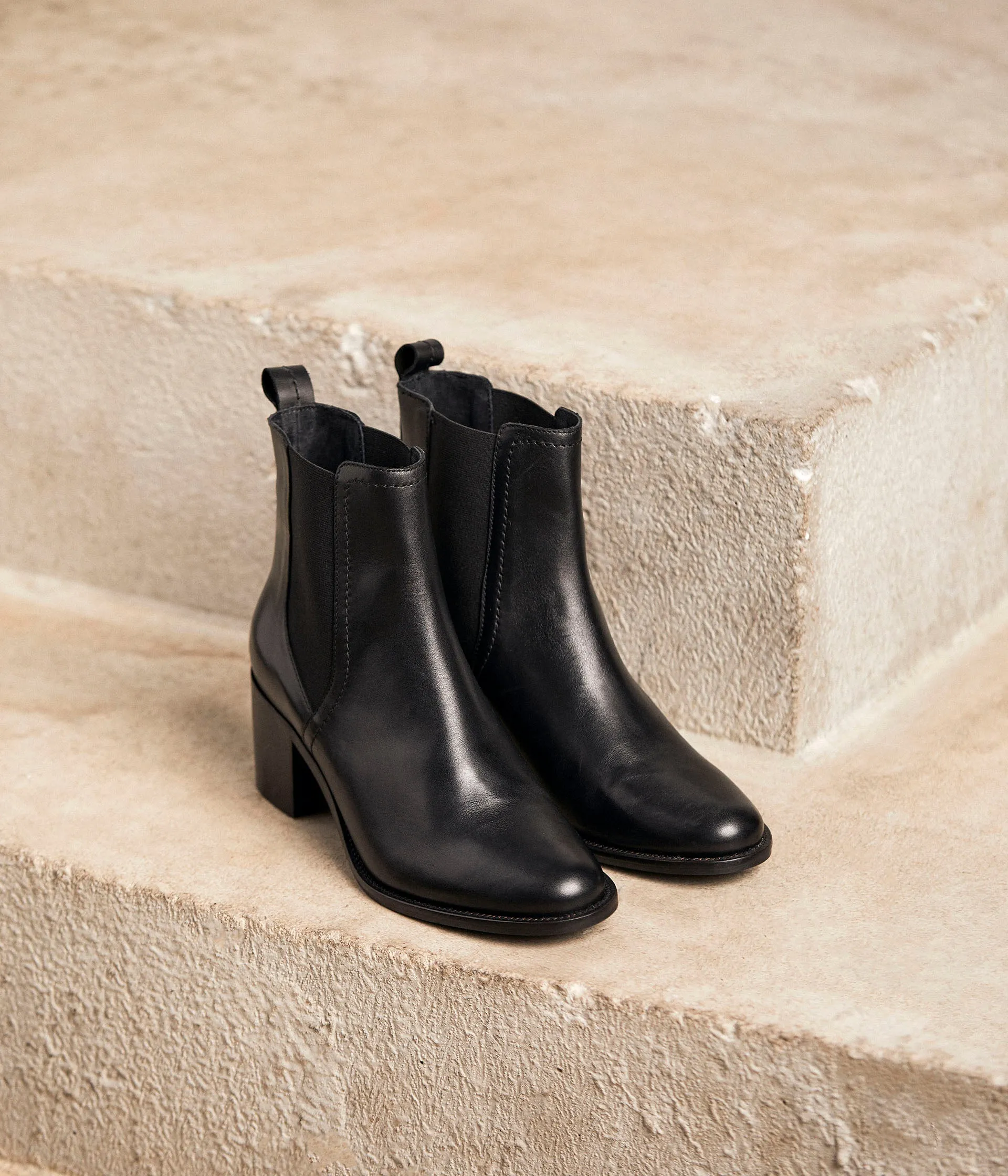 Chelsea boots noires Célina