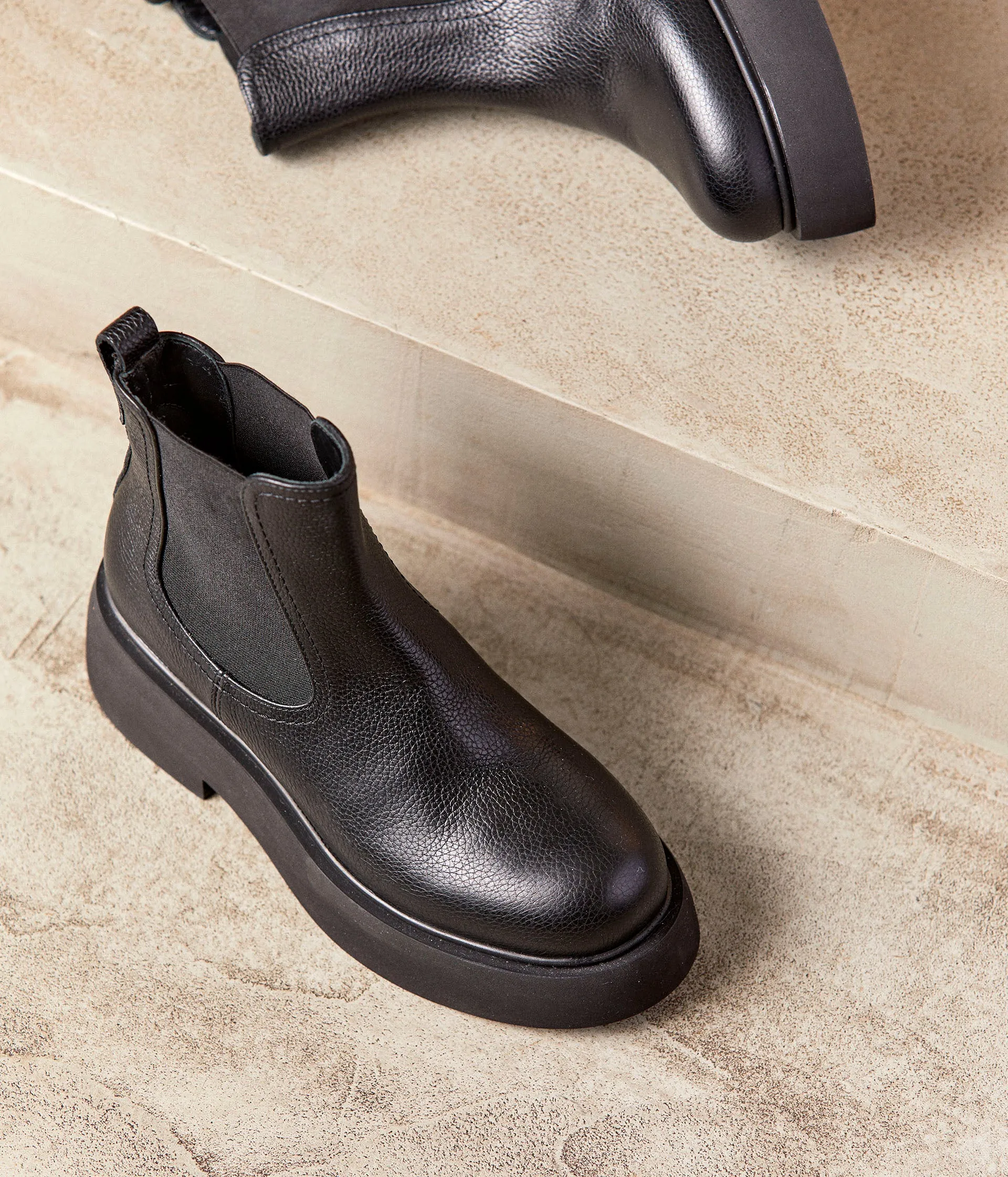 Chelsea boots noires Leonel