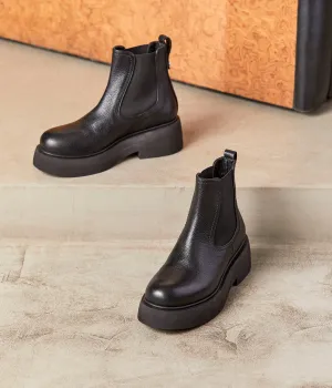 Chelsea boots noires Leonel