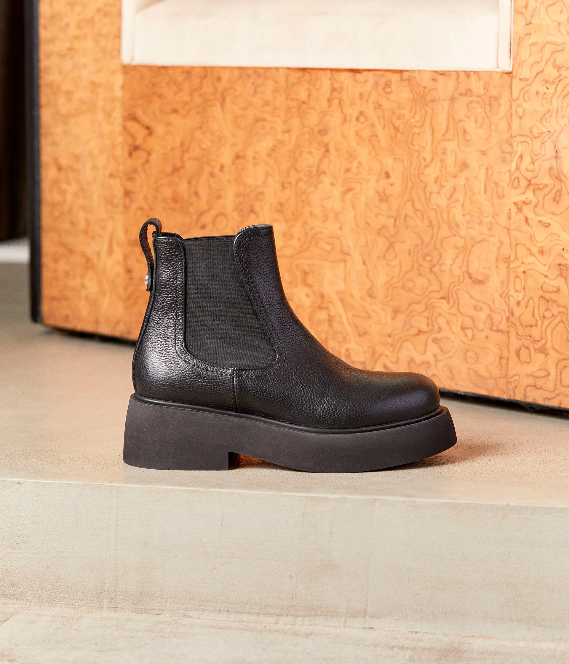 Chelsea boots noires Leonel