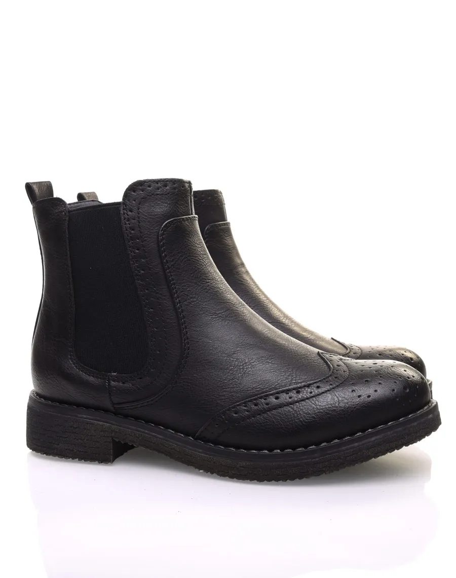 Chelsea boots noires