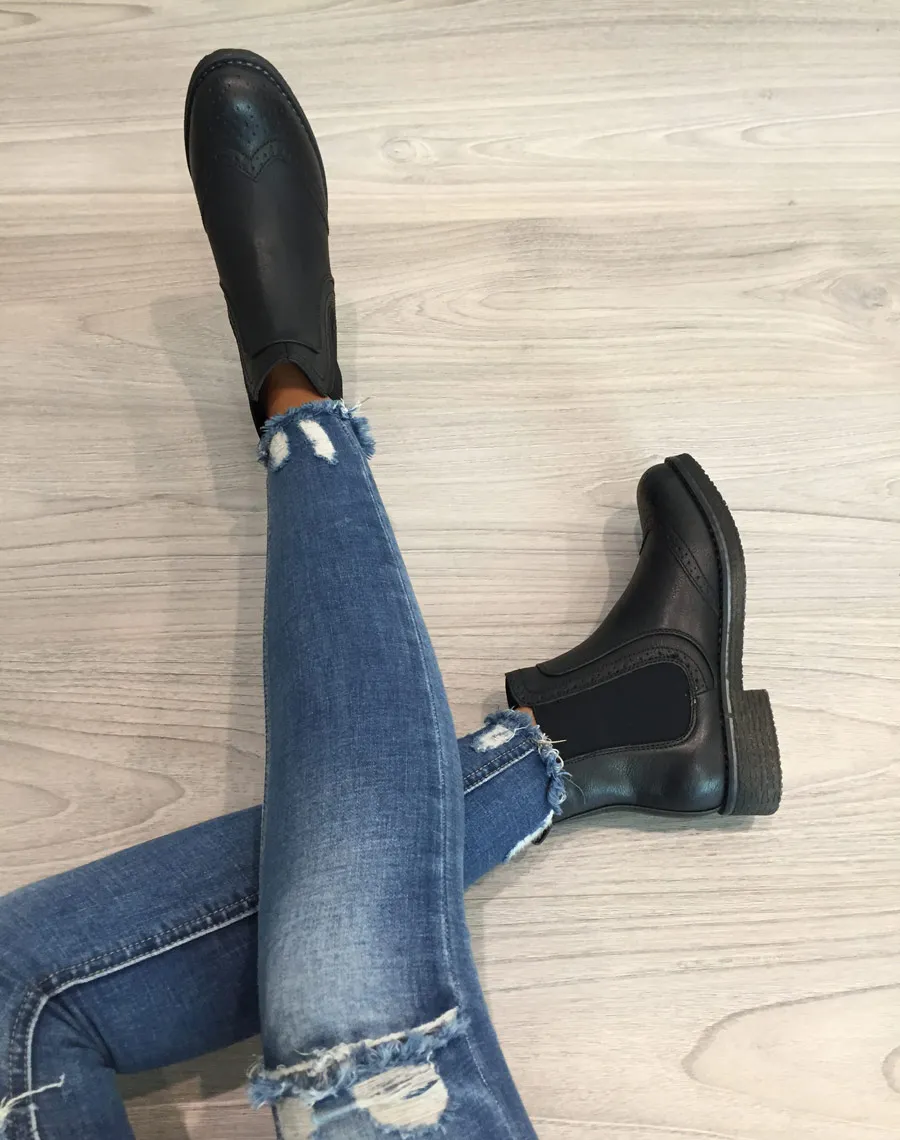 Chelsea boots noires