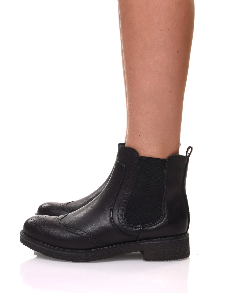 Chelsea boots noires