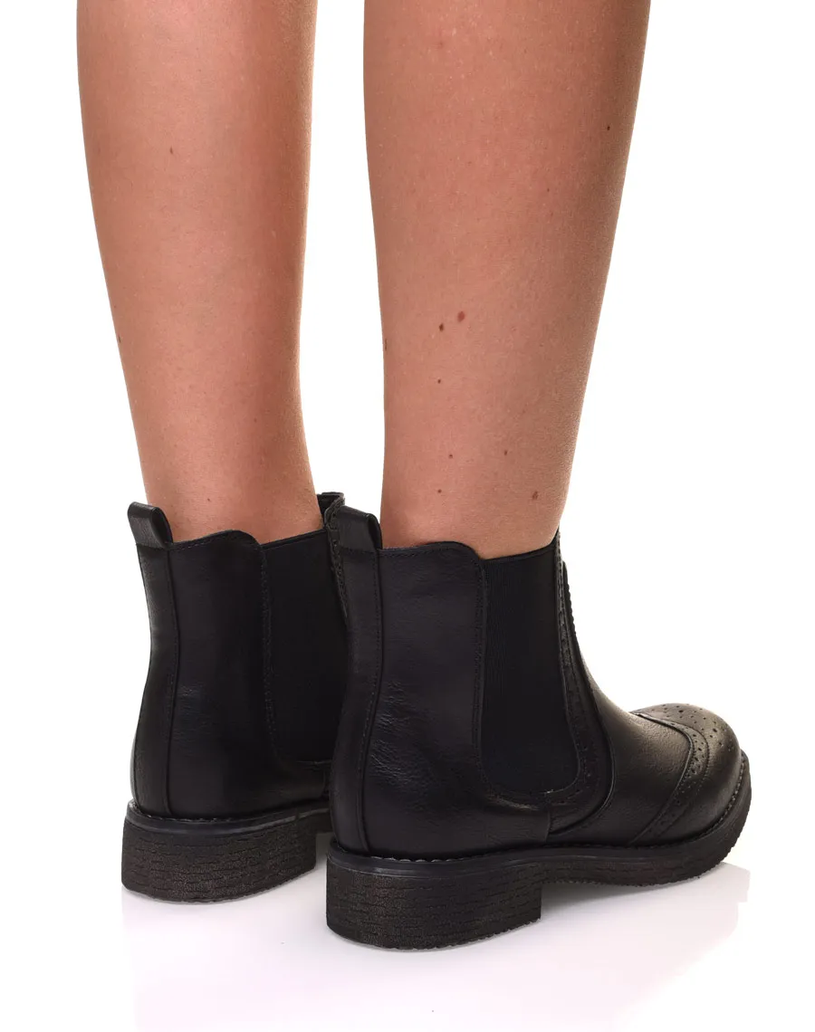 Chelsea boots noires