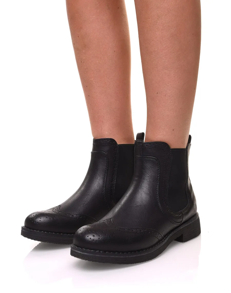 Chelsea boots noires