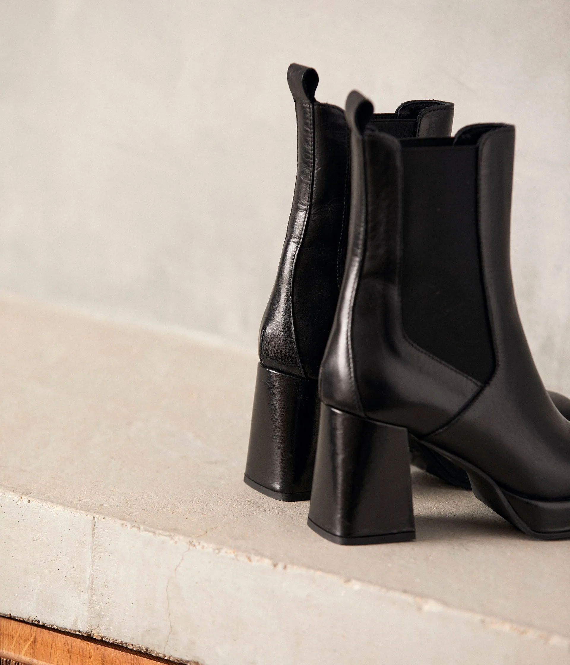 Chelsea boots à talon Lou