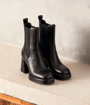 Chelsea boots à talon Lou