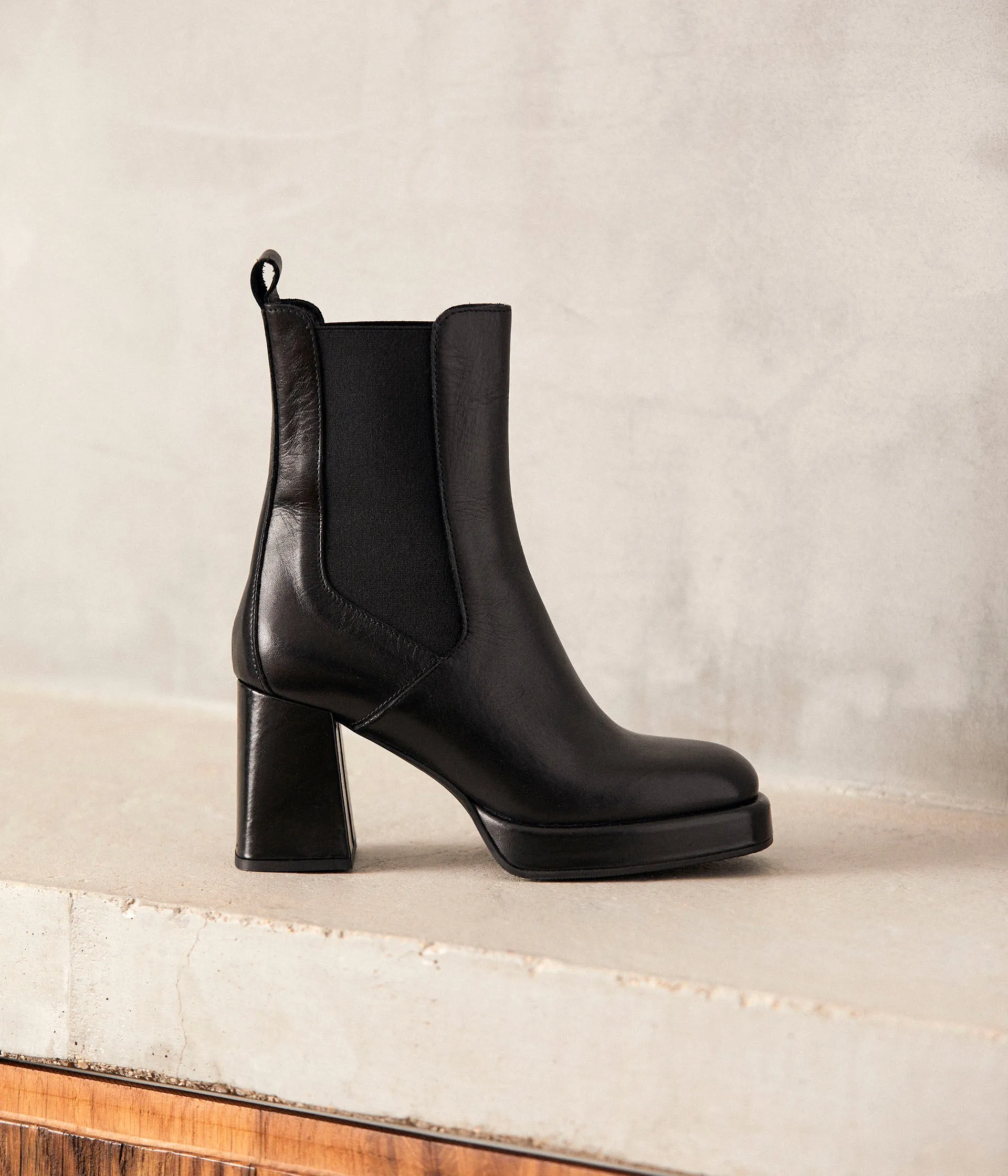 Chelsea boots à talon Lou