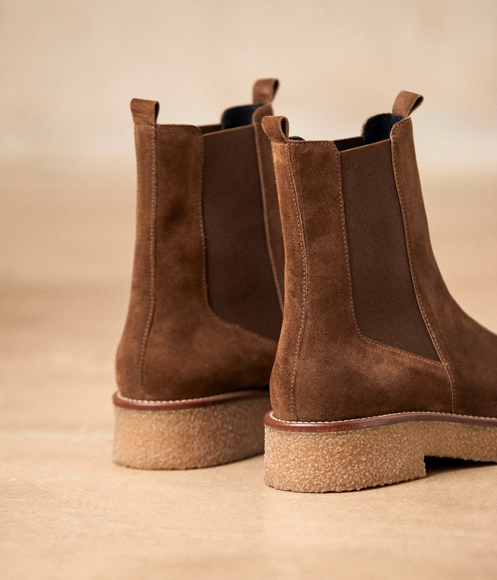 Chelsea boots taupe Acacia