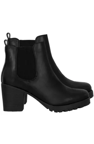 Chelsea Boots Zwart Leer