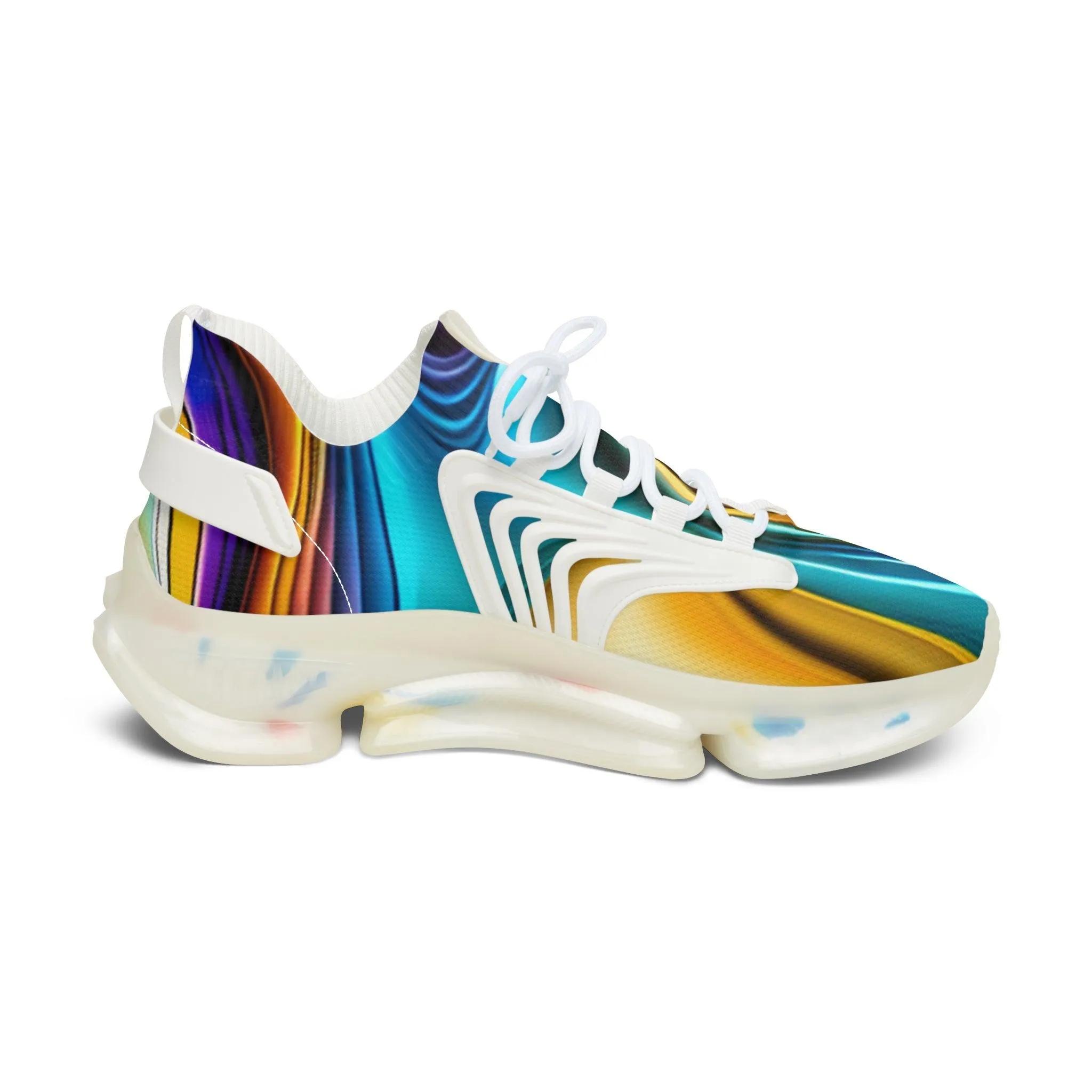 ColorSwirled Women's Mesh Sneakers