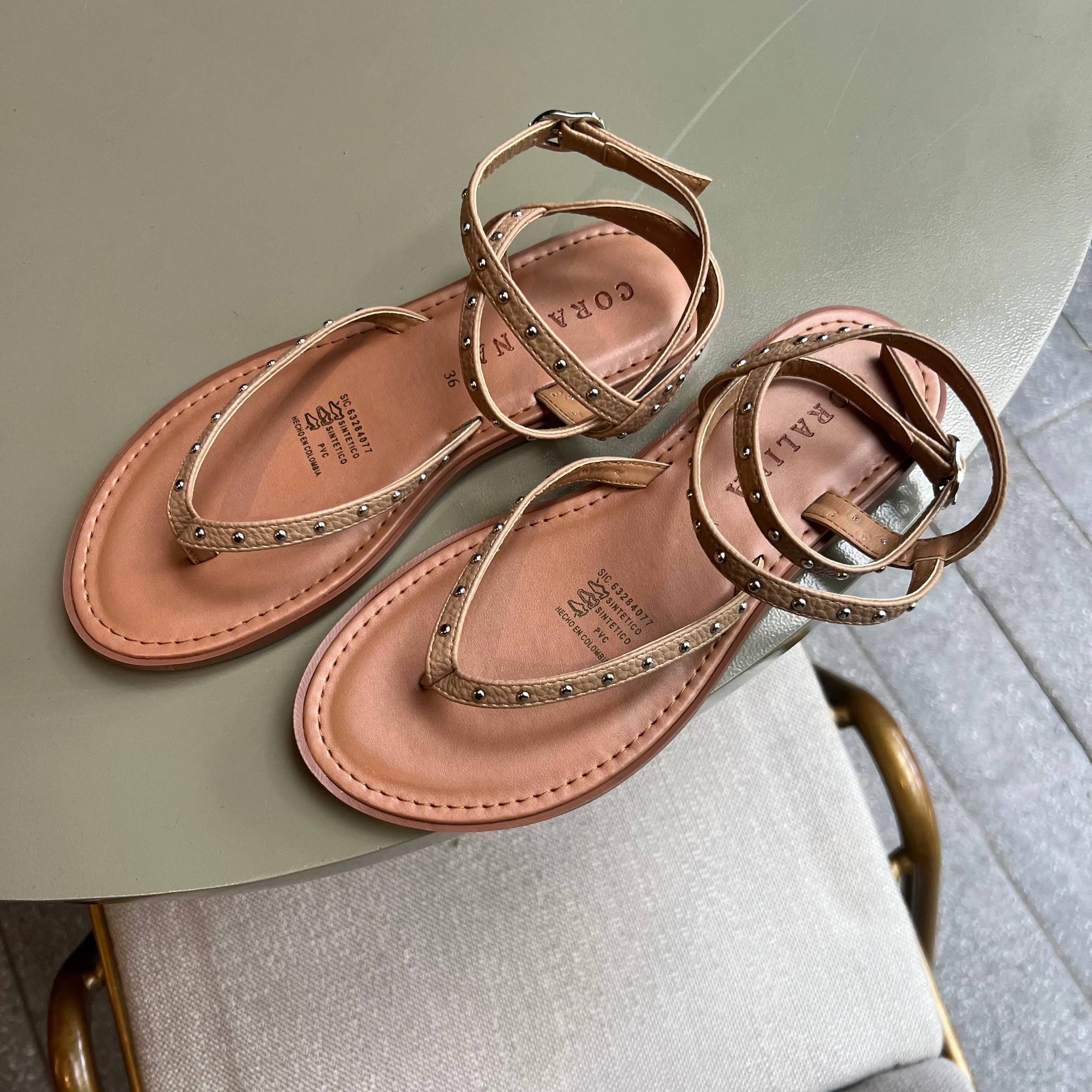 Cool Water  Flat Sandals