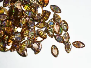 Copper Boat Rainbow Plastic Sequins(Wholesale)