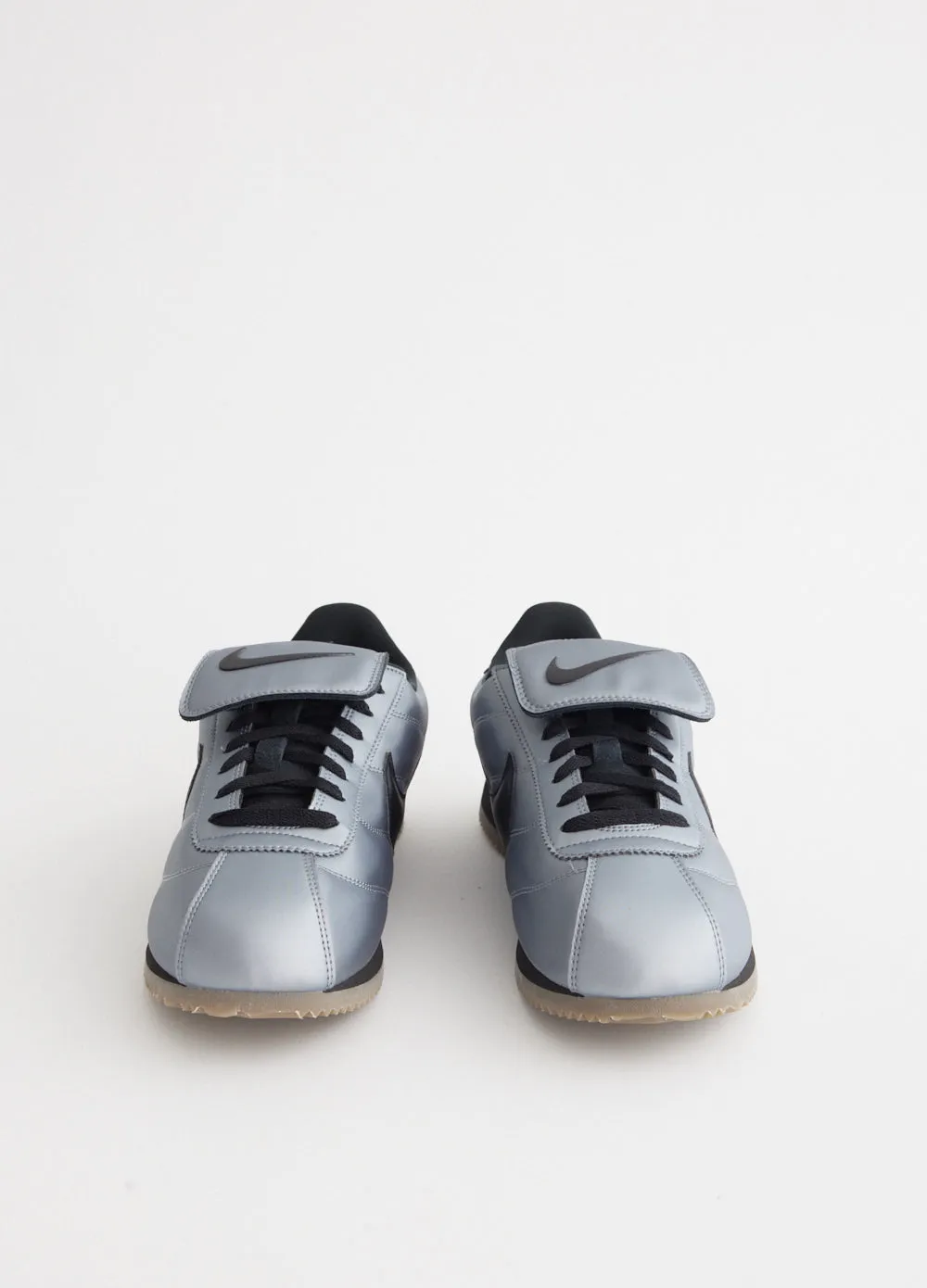 Cortez Leather SE 'Metallic Cool Grey' Sneakers