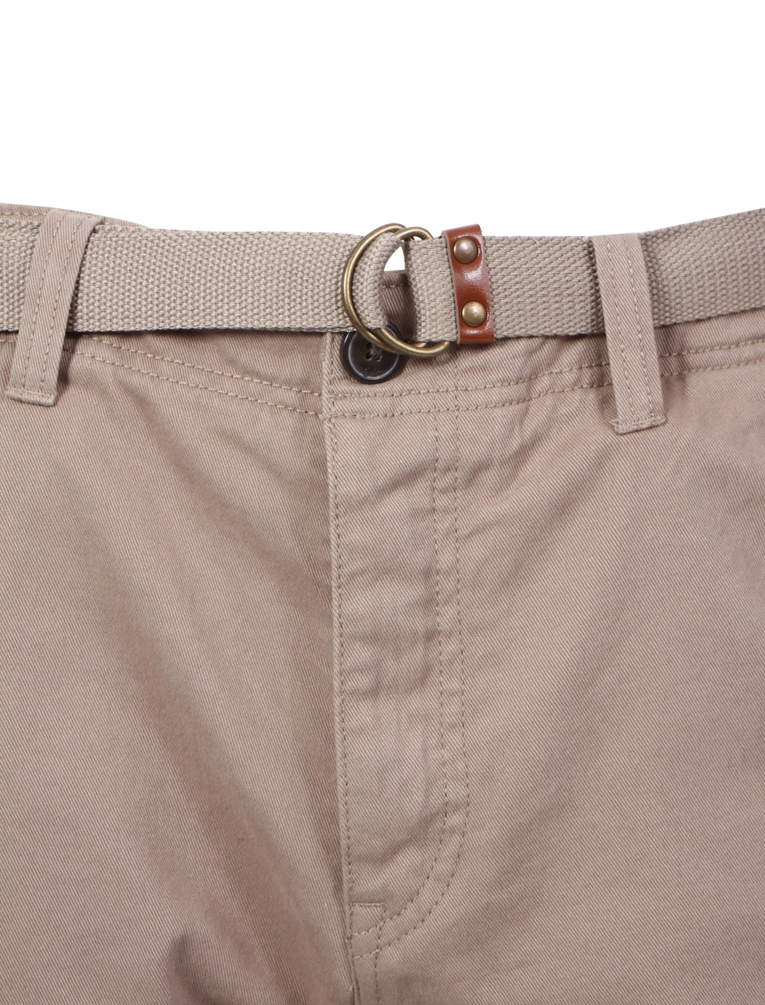 Cotton Chino Shorts in Stone - Tokyo Laundry