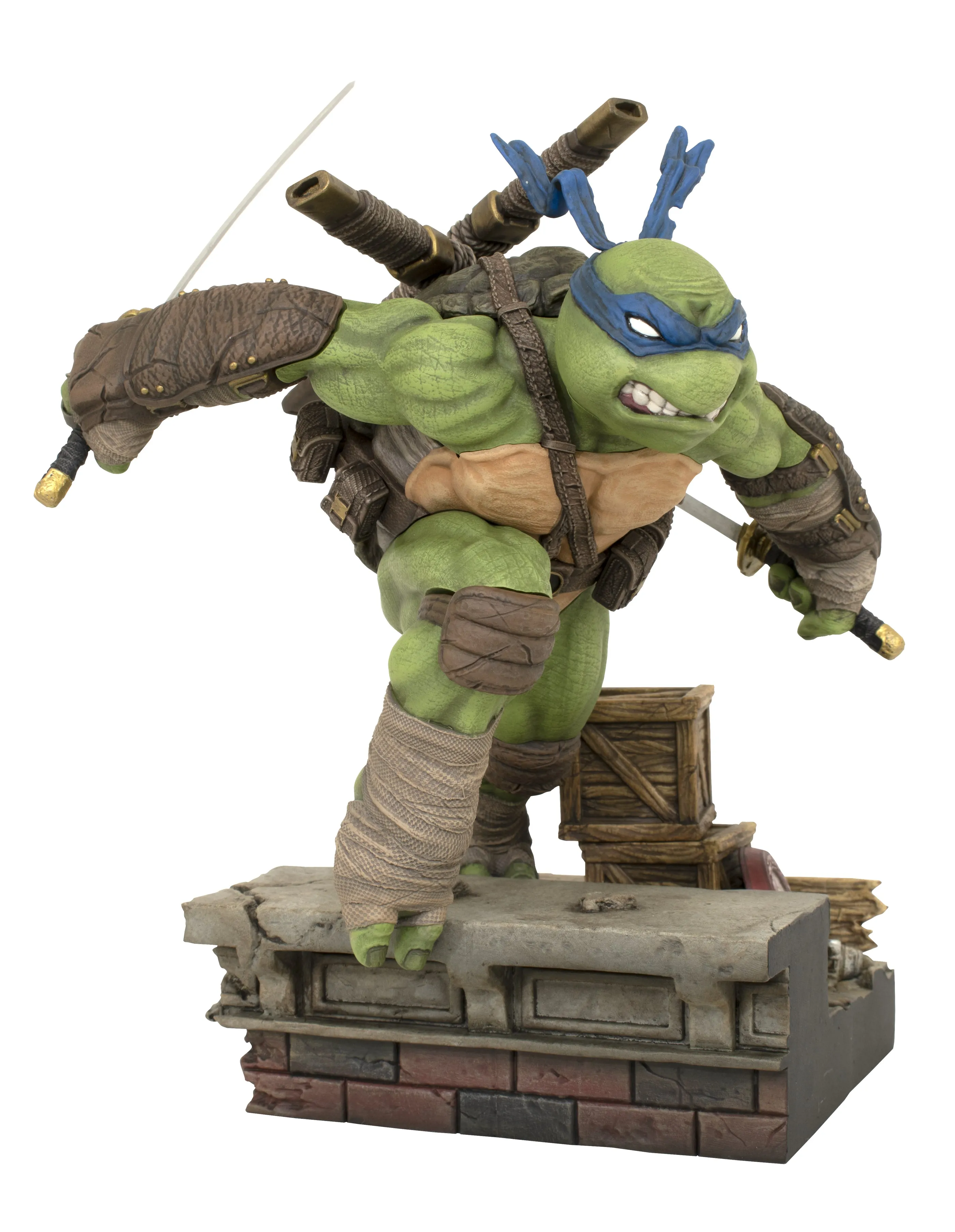 Diamond Select Toys - TMNT Teenage Mutant Ninja Turtles - Leonardo PVC Diorama Statue (84724) LOW STOCK