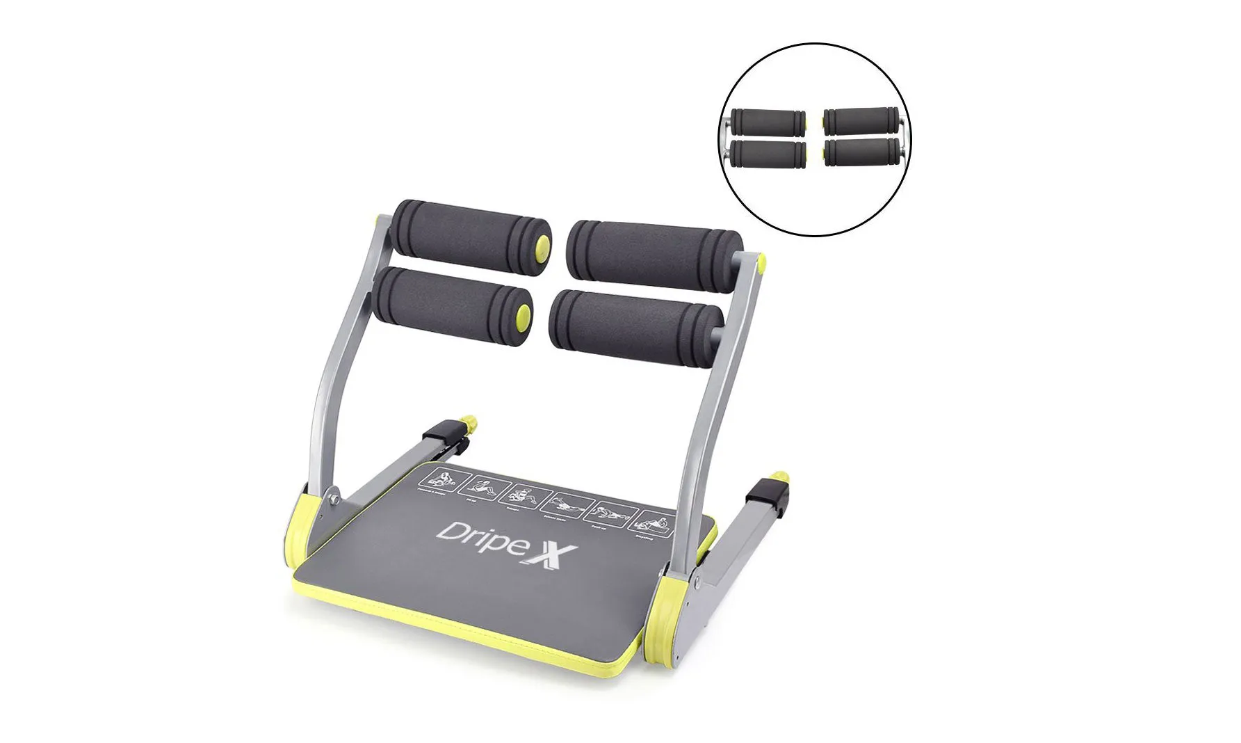 Dripex 6 in 1 Core Smart Total Body Exercise Machine