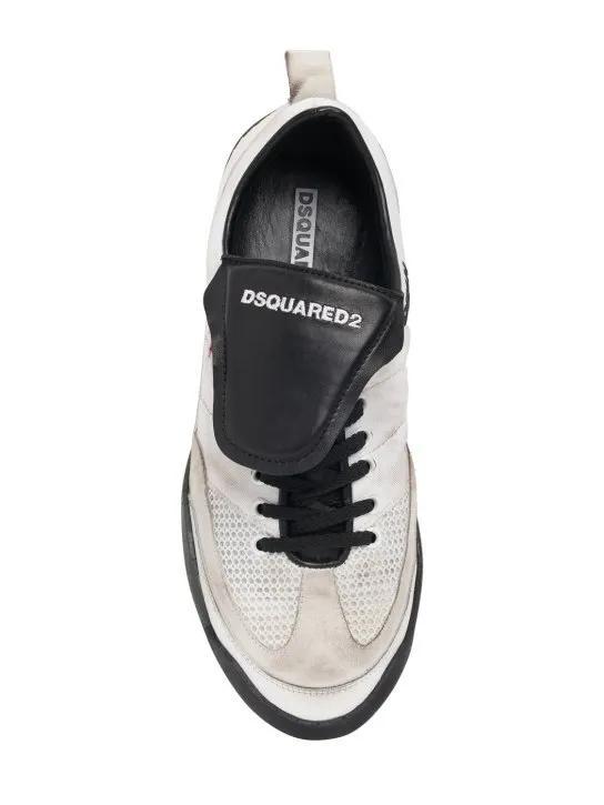 Dsquared2   Soccer leather shoes 