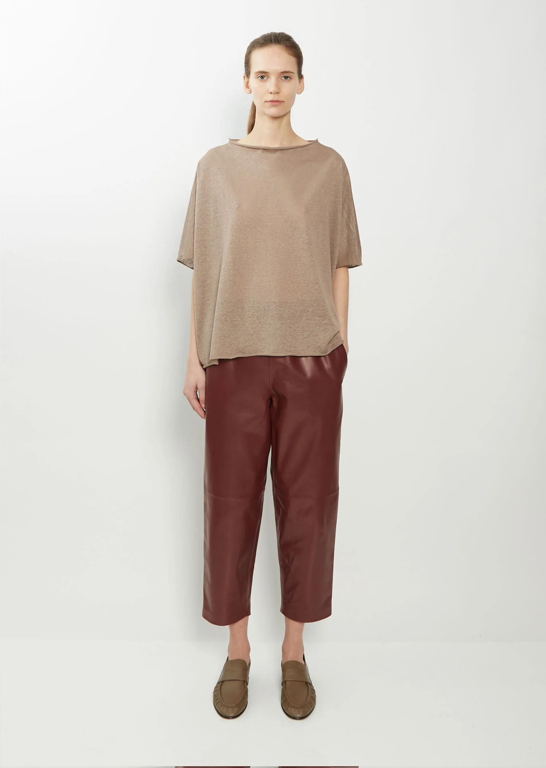 Easy Linen Cashmere Blend T-Shirt — Corda