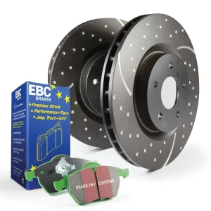 EBC Brakes S3KF1120 S3 Kits Greenstuff 6000 and GD Rotors Truck/SUV