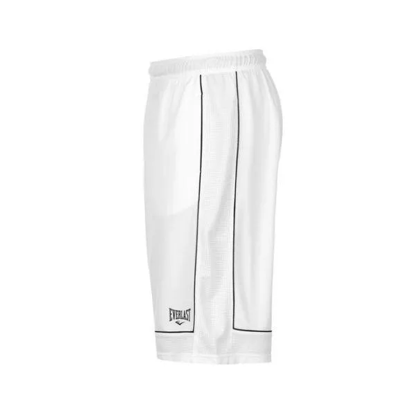 Everlast Basketball Shorts Mens White/Black Sportswear Short