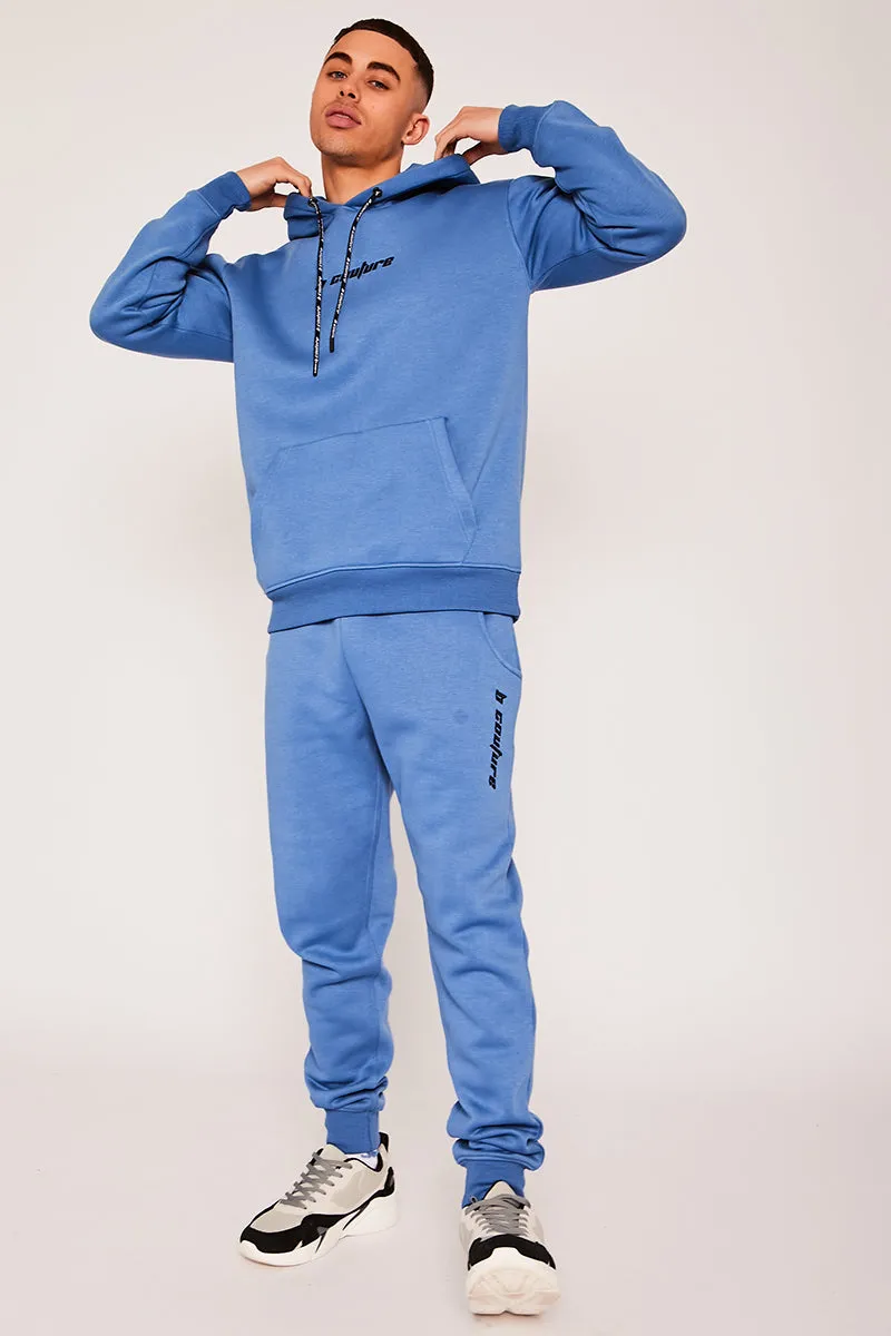 Finchley Road Fleece Tracksuit - Blue