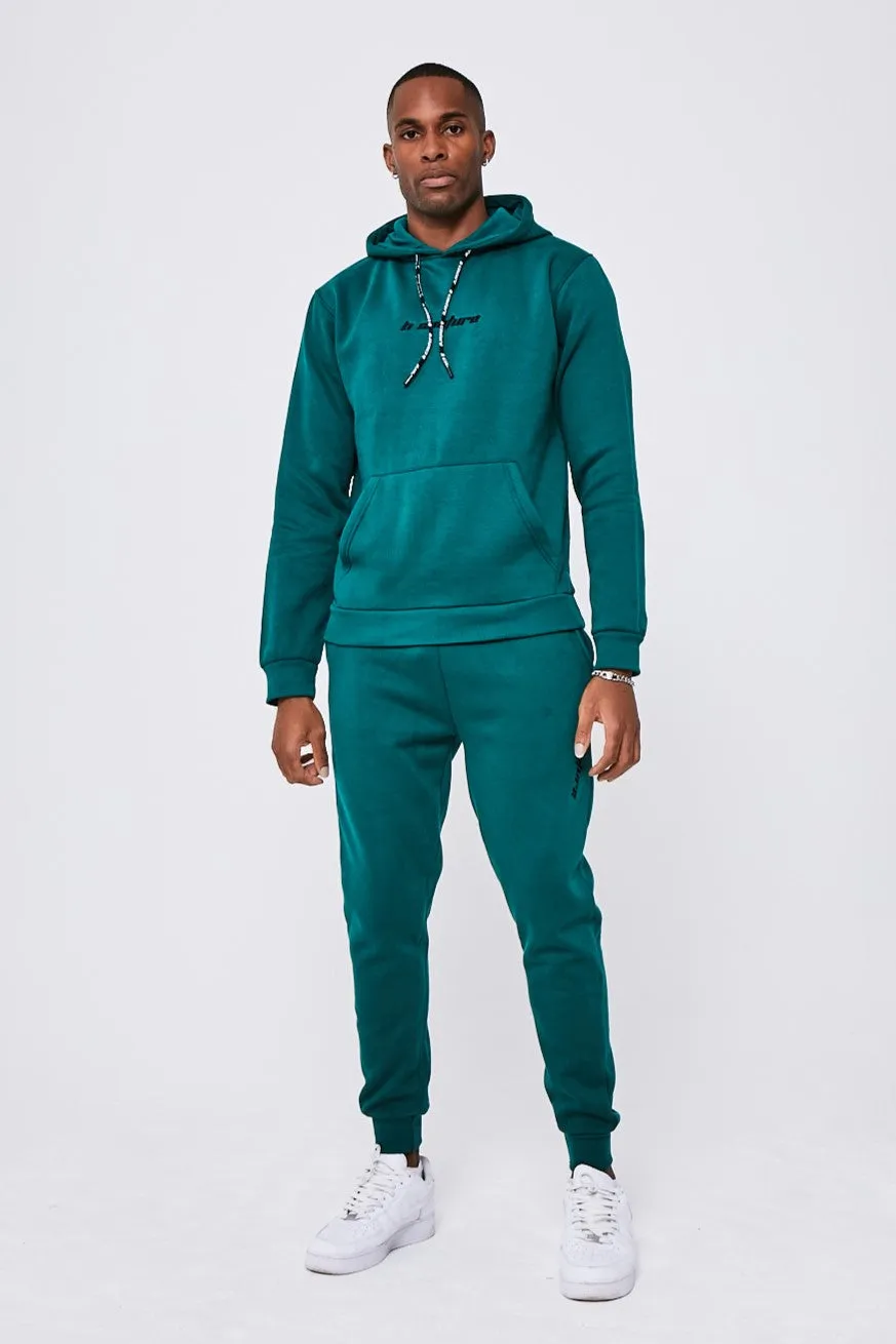 Finchley Road Fleece Tracksuit - Green