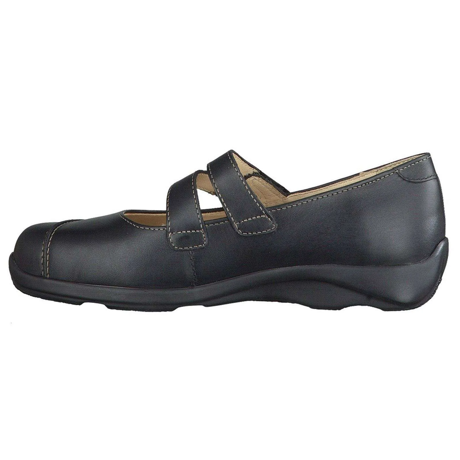 Finn Comfort Vivero Smooth Leather Women's Mary Jane Shoes