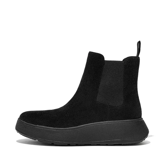 FitFlop F-mode suede flatform chelsea boots