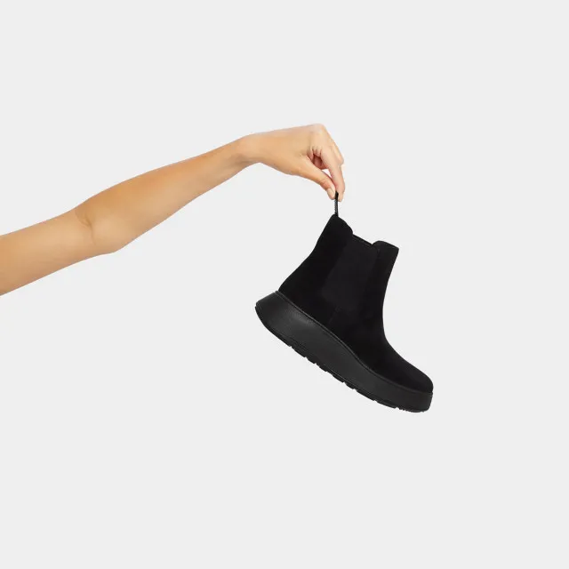 FitFlop F-mode suede flatform chelsea boots