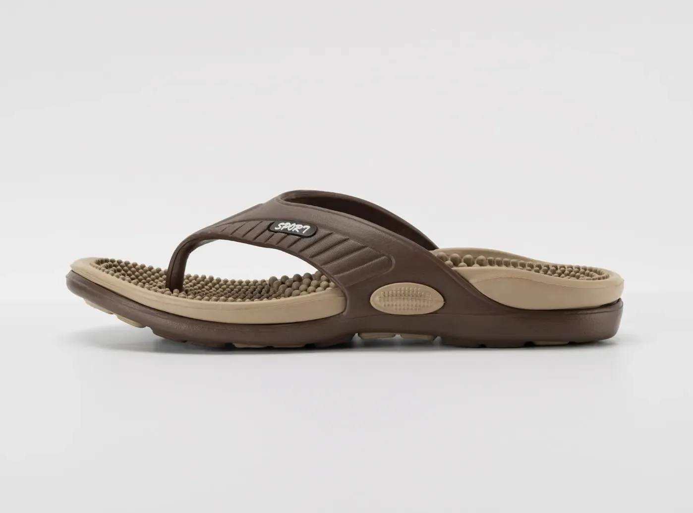 FitVille Herren RelaxStride Flip Flops