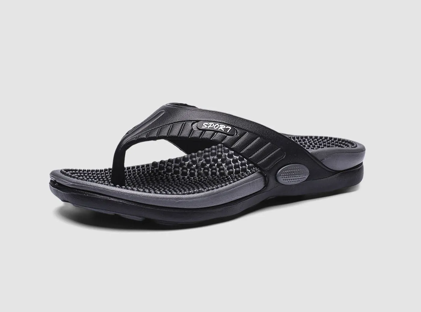 FitVille Herren RelaxStride Flip Flops