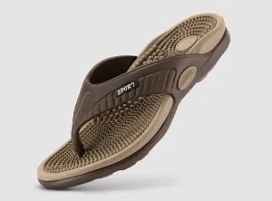 FitVille Herren RelaxStride Flip Flops