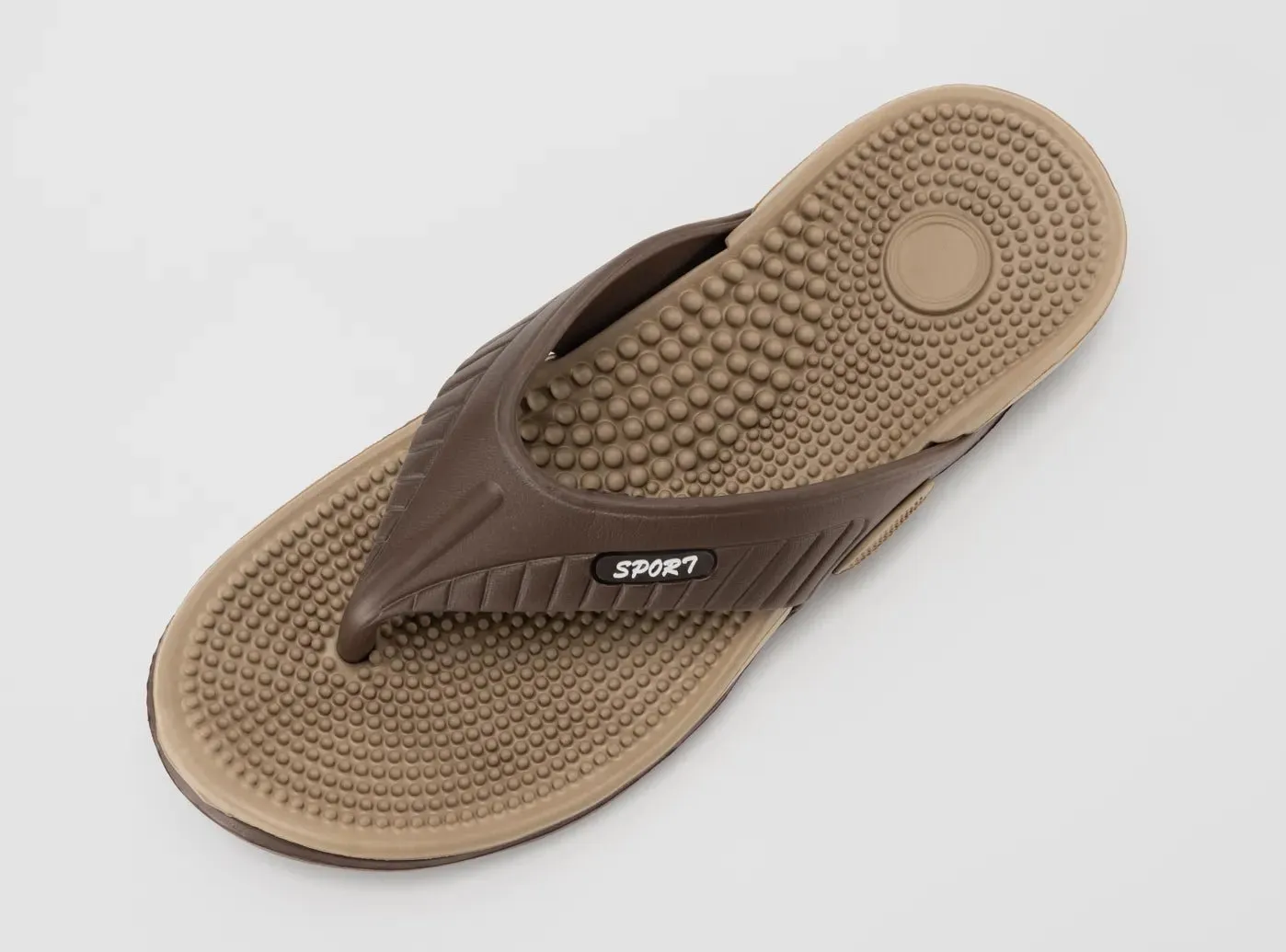 FitVille Herren RelaxStride Flip Flops