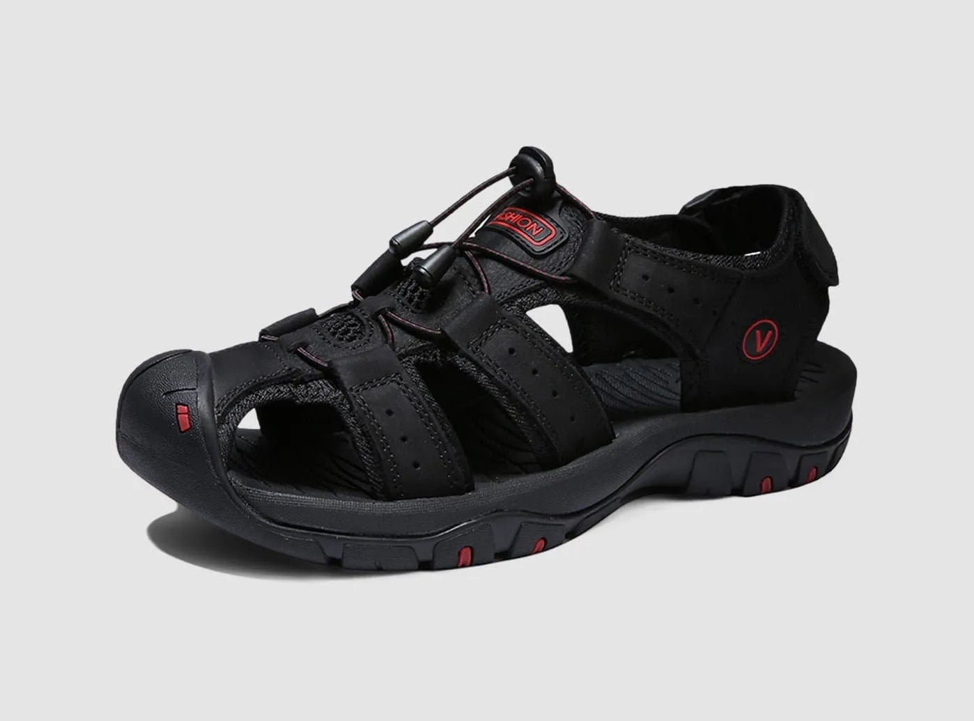 FitVille Herren TrekToe Sandalen