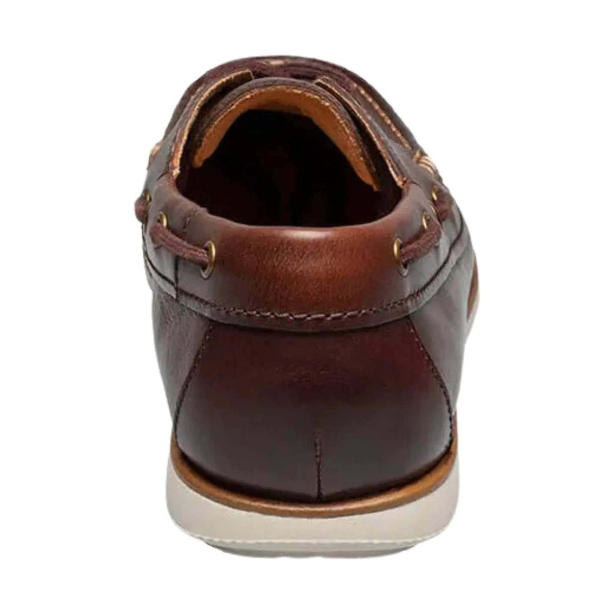 Florsheim Men's Atlantic Moc Toe Boat Shoe - Chocolate FINAL SALE