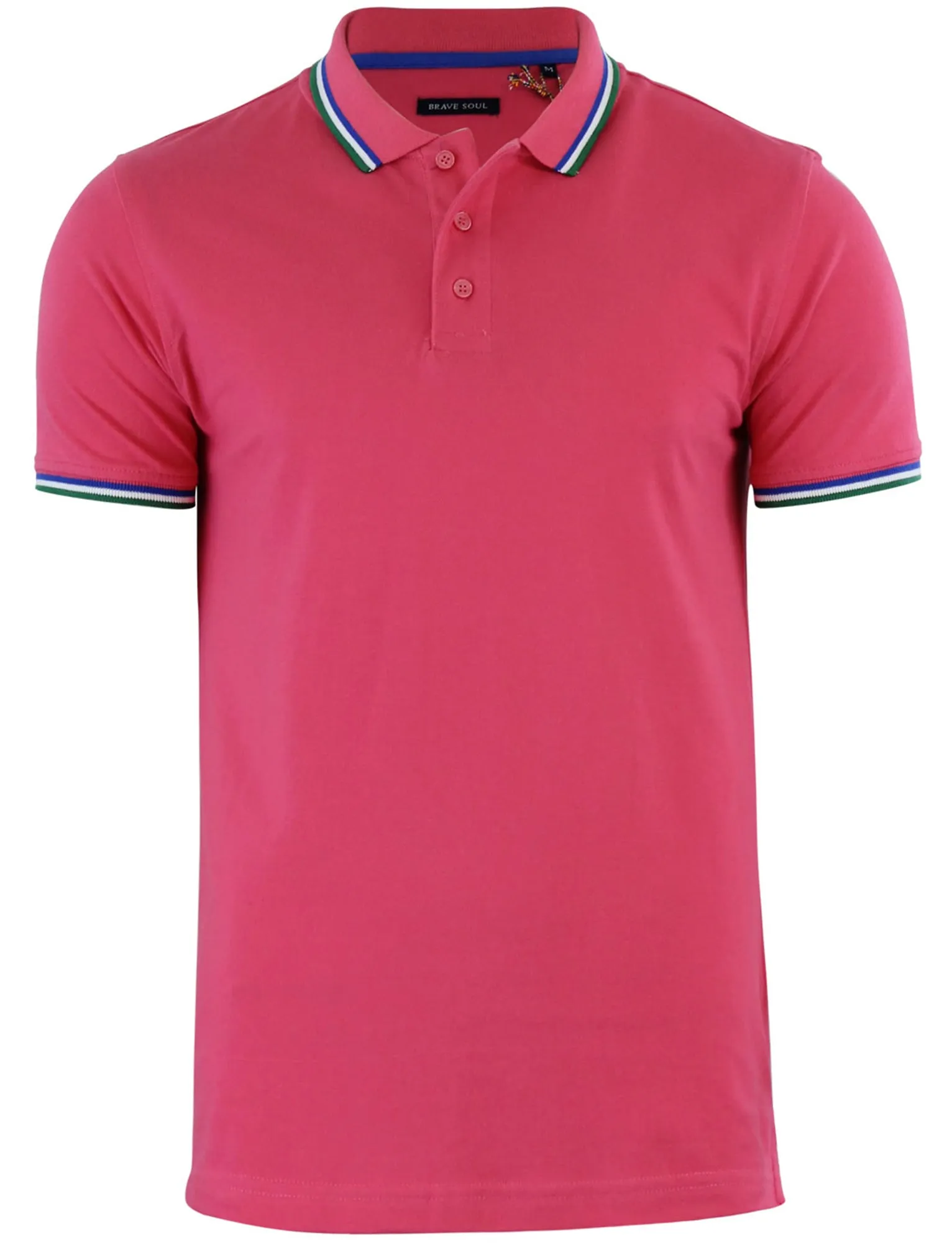 Forbes Piqué Polo Shirt in Pink