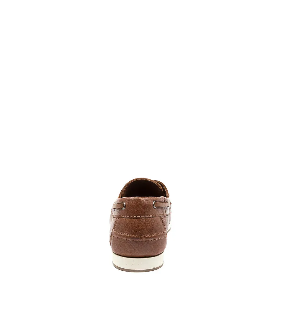 FOUND LEATHER BOAT SHOE