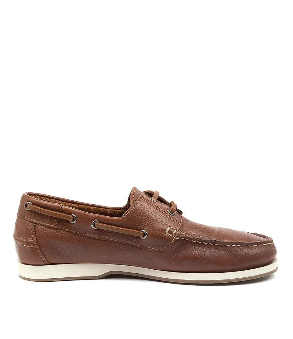 FOUND LEATHER BOAT SHOE