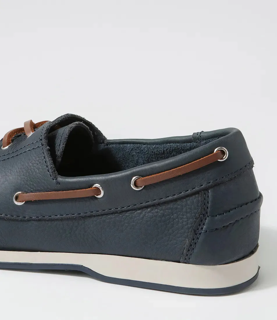 FOUND LEATHER BOAT SHOE